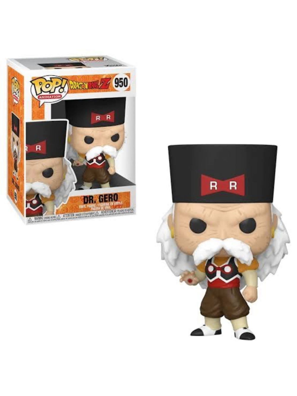 Funko Pop! Animation: Dragon Ball Z - Dr. Gero #950 Vinyl Figure (NIB)